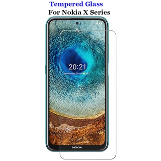 NOKIA 適用於諾基亞 X10 X20 XR20 X100 X30 透明鋼化玻璃 9H 2.5D 高階螢幕保護膜防爆膜