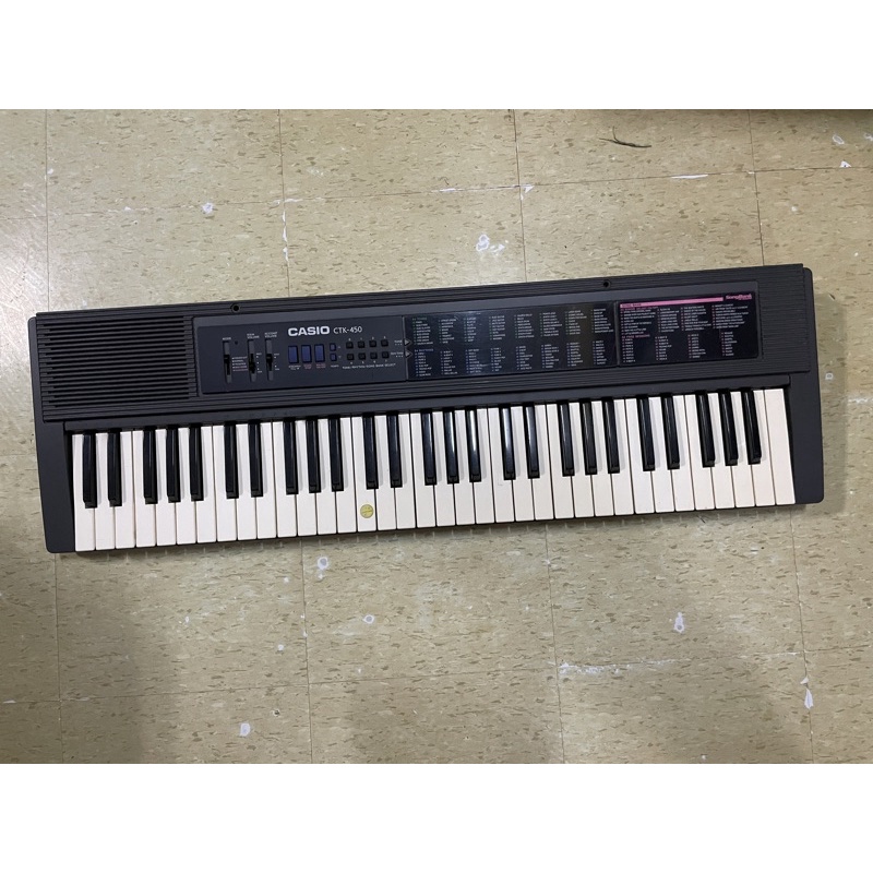 🎹Casio卡西歐電子琴CTK-450(二手優惠價)