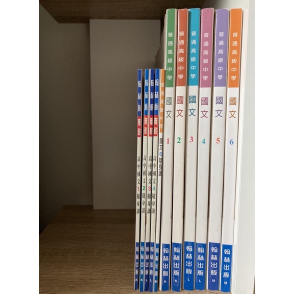 高中國文課本1-6冊 翰林 附隨身讀