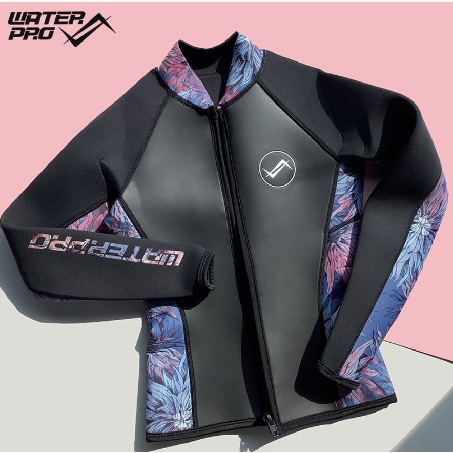 【普拉斯潛水】｛Water Pro｝Leather Flexa 女款潛水防寒上衣 夾克 3mm