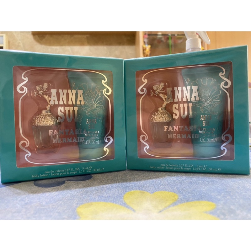 ANNA SUI 安娜蘇 童話美人魚🧜‍♀️女性淡香水小香禮盒 #現貨