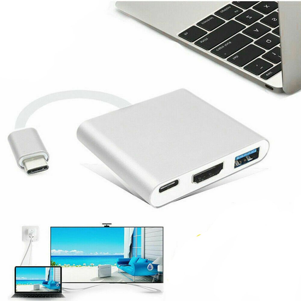 typec擴展塢usb-c轉hdmi蘋果華為筆電matebook13轉換器mac轉接頭tpc多功能適配器