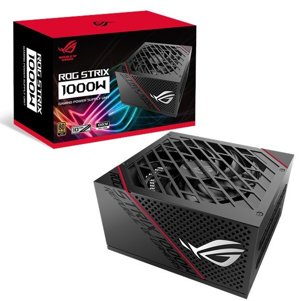 [含稅開發票] 華碩 ROG STRIX 1000W 雙8/金牌/全模組/磁吸式銘牌/10年保 電源供應器