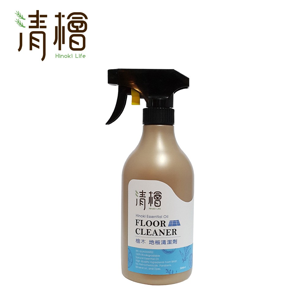 Hinoki Life 清檜 檜木地板清潔劑500ml 天然成分 柑橘檸檬 居家掃除