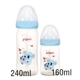 瘋狂寶寶**貝親 寬口母感PPSU彩繪奶瓶-無尾熊160ml(P78825BSS)/240ml(P78826BM)