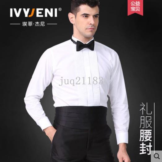 男士禮服腰封演出結婚新郎伴郎燕尾服黑色紅色時尚腰封 蝦皮購物