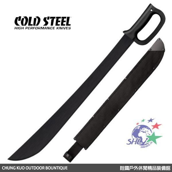 詮國 - COLD STEEL LATIN 24剁護手平背砍刀 / 附刀套 / 1055碳鋼 / 97AD24Z