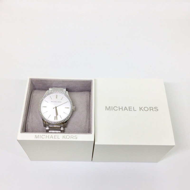 黛買黛購✈️ Michael Kors MK 🇺🇸 全新正品 質感 氣質 典雅 錶面一圈水鑽 女錶 手錶 腕錶