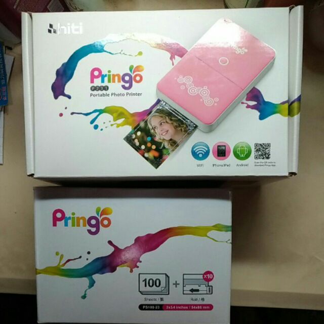 Pringo全新P231相印機(粉色)