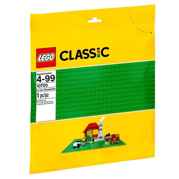 樂高積木 LEGO Classic經典系列 10700 綠色底板