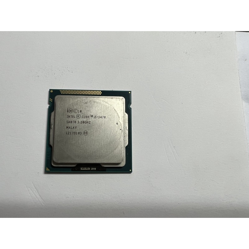 電腦雜貨店～1155腳位cpu 四核心 i5-3470 3.2GHz  二手良品 $250