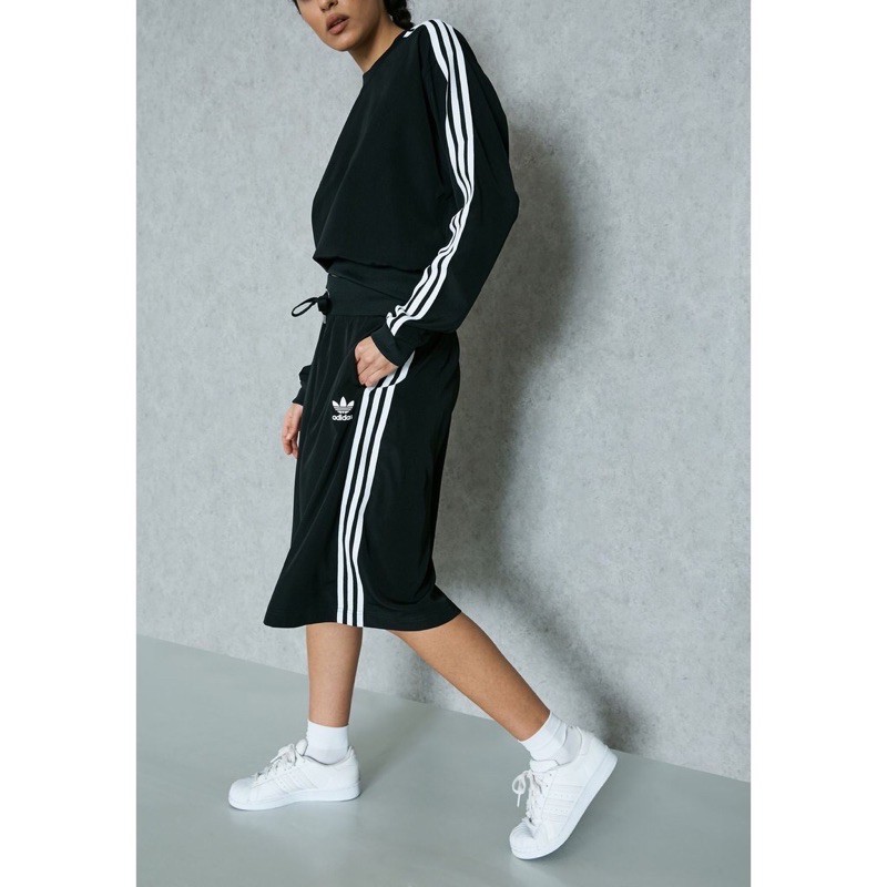 Adidas Originals 三線 七分寬褲 BJ8187