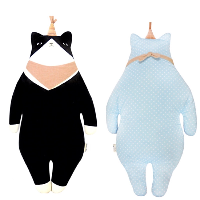 日本景品 LIV HEART 殘念動物 RoomiesParty系列 貓咪 領巾 涼感抱枕 64公分