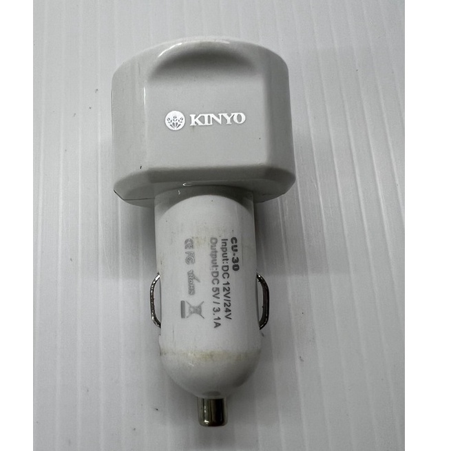 『♧Cc雜貨小舖♥』KINYO ORICO 汽車用 點菸頭 雙孔 兩孔 USB充電 電壓顯示