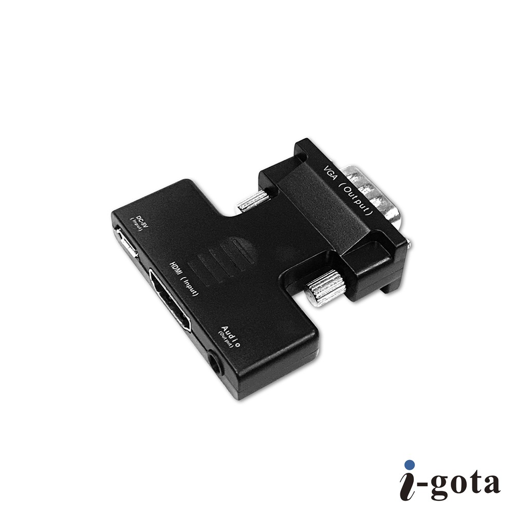 CX HDMI 轉 VGA 影音 轉接器 1080P FULL HD 螢幕 主機 即插即用 轉接