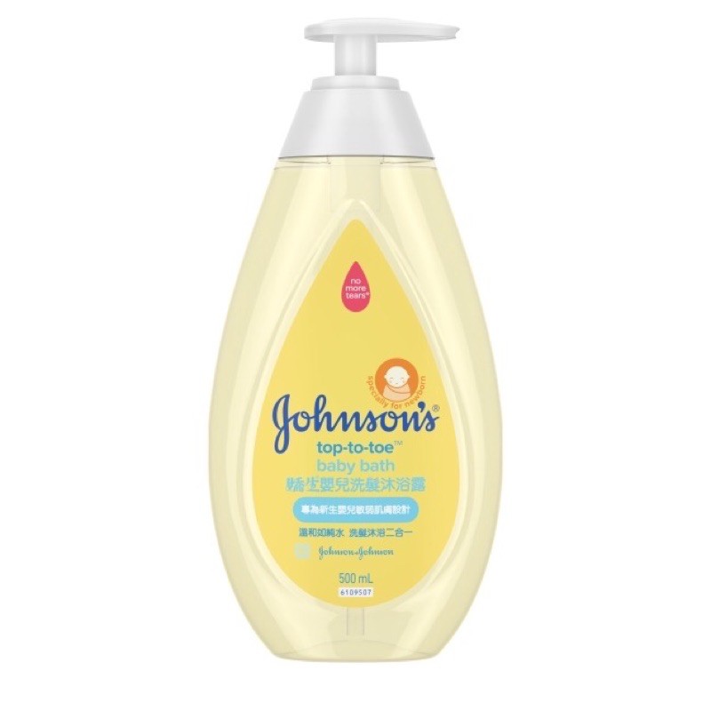 Johnson's 2合1洗髮沐浴露 500ml 不流淚配方 嬌生/兒童/寶寶/嬰兒