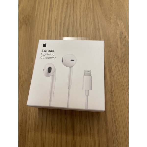 全新未拆封 apple earpods lightning connector  蘋果耳機