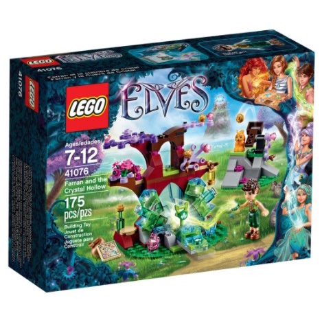 樂高積木 LEGO Elves 精靈系列  41076  法藍和水晶洞(出清商品外盒較不佳)