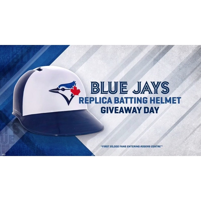 MLB 大聯盟 Blue Jays 多倫多 藍鳥 主場 球迷紀念 打擊頭盔 收藏 周邊 週邊