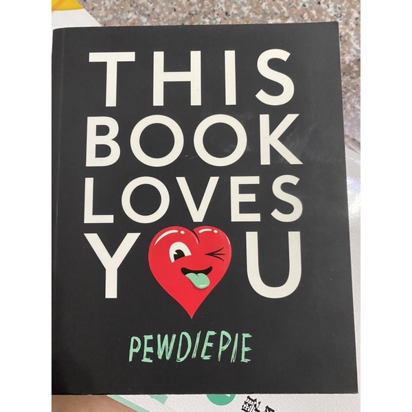 THIS BOOK LOVES YOU PEWDIEPIE 瑞典youtuber