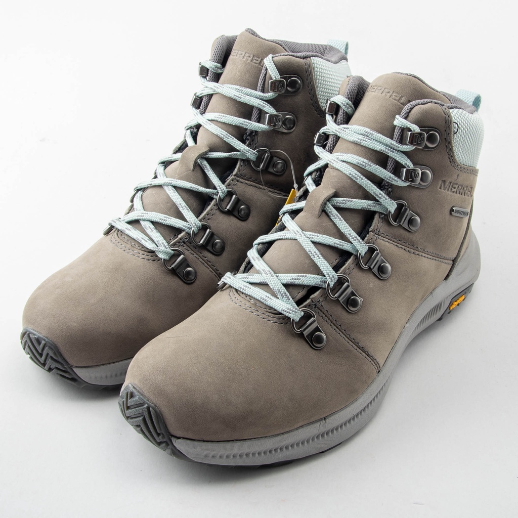 MERRELL 戶外鞋 Ontario 2 Mid WP 女鞋 防水 彈性支撐 避震墊片  黃金大底 ML036510