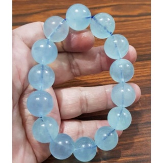 海藍寶 手鍊 手環 手珠 冰透晶體 YF(AQU1601)