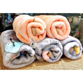Mini Cavy♥ 小-保暖 珊瑚絨毛毯 暖墊 寵物毯 手工製作