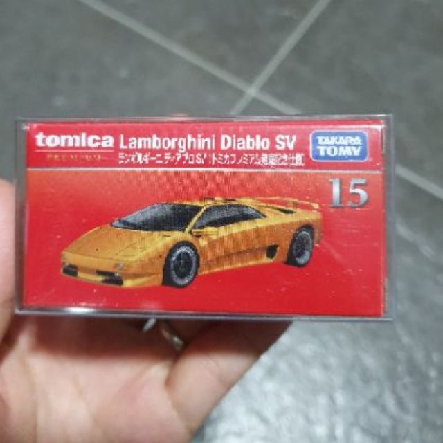 日版 初回特別仕樣 多美 tomica Premium No.15 藍寶堅尼Lamborghini Diablo SV