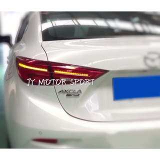 小傑車燈--實車 全新 馬自達3 MAZDA3 15 16 17 18 4門 光導式尾燈 流水方向燈 全LED尾燈