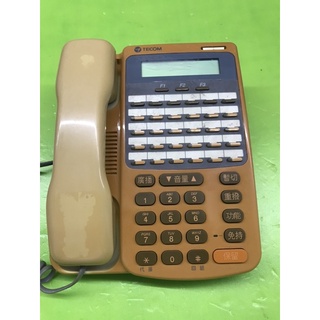 TECOM東訊東訊DX-9924E電話機DX24鍵螢幕型話機DX-9730D共用