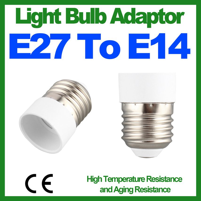 XII E27轉E14燈座 E14 轉e27 燈泡轉接頭 轉接座 燈頭 轉換燈頭 轉換燈座 E27-E14