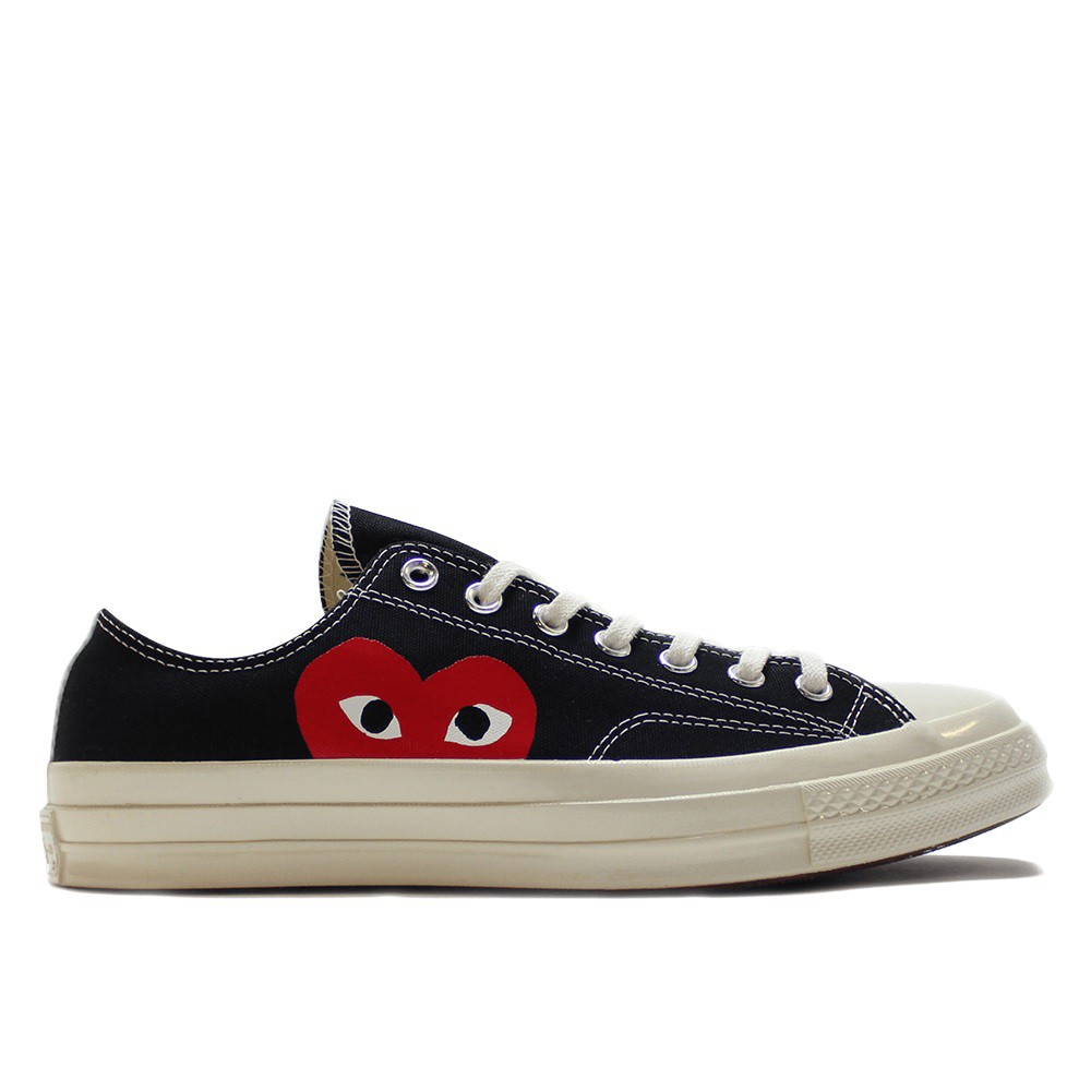 CONVERSE X CDG PLAY CHUCK 70 OX BLACK 愛心黑【A-KAY0】【150206C