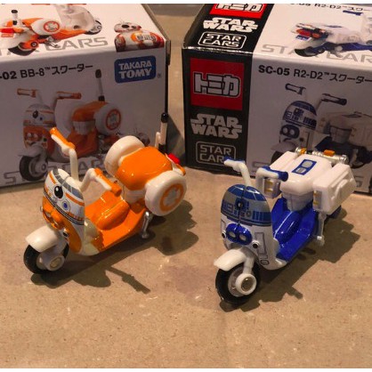 『現貨』Tomica 迪士尼 星際大戰 SC-05 SC-02 R2-D2 BB-8 機器人 摩托車 機車