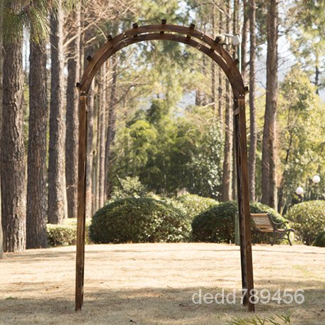 【免運】【園藝生活】弧形拱門造型半圓形柵欄屏風戶外擺件圍欄花園花門布置拱形門門架