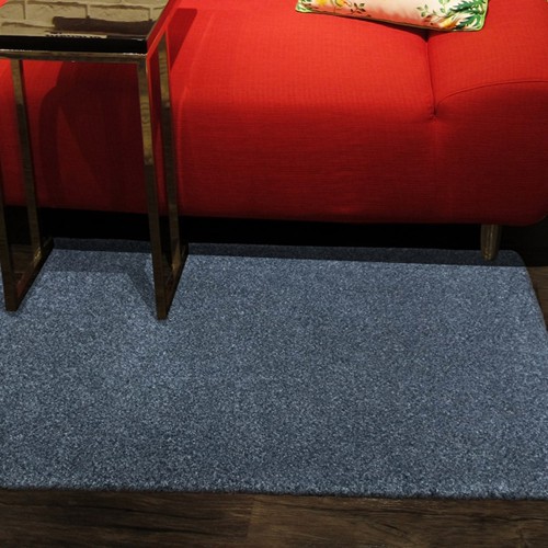 【范登伯格】 羅納 經典素面厚織進口地毯-灰藍款-60x115cm