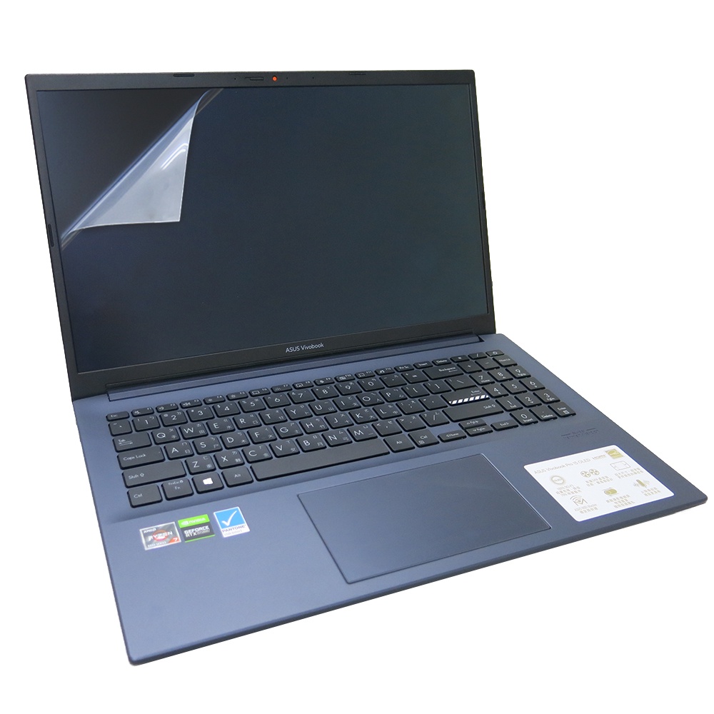 【Ezstick】ASUS VivoBook Pro 15 M3500 M3500QC 靜電式 螢幕貼(可選鏡面或霧面)