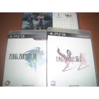 PS3 太空戰士13 & 太空戰士13-2 Final Fantasy XIII-2 ~含特典月曆