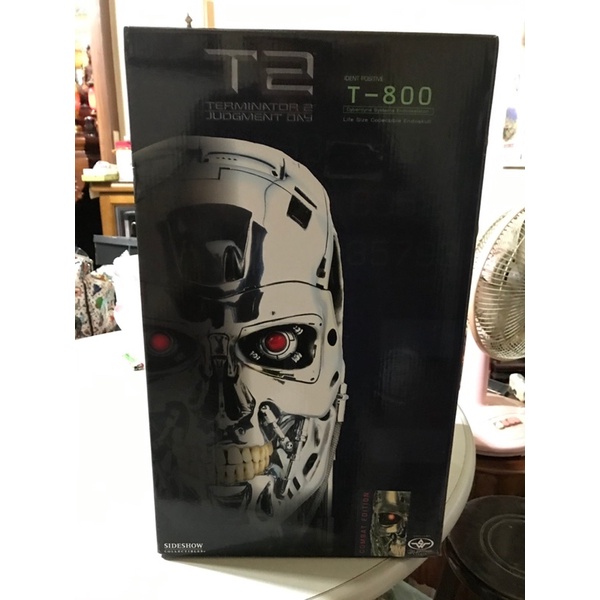 現貨 Sideshow 魔鬼終結者 阿諾 T800 限量版 戰損版 1:1 頭像 雕像