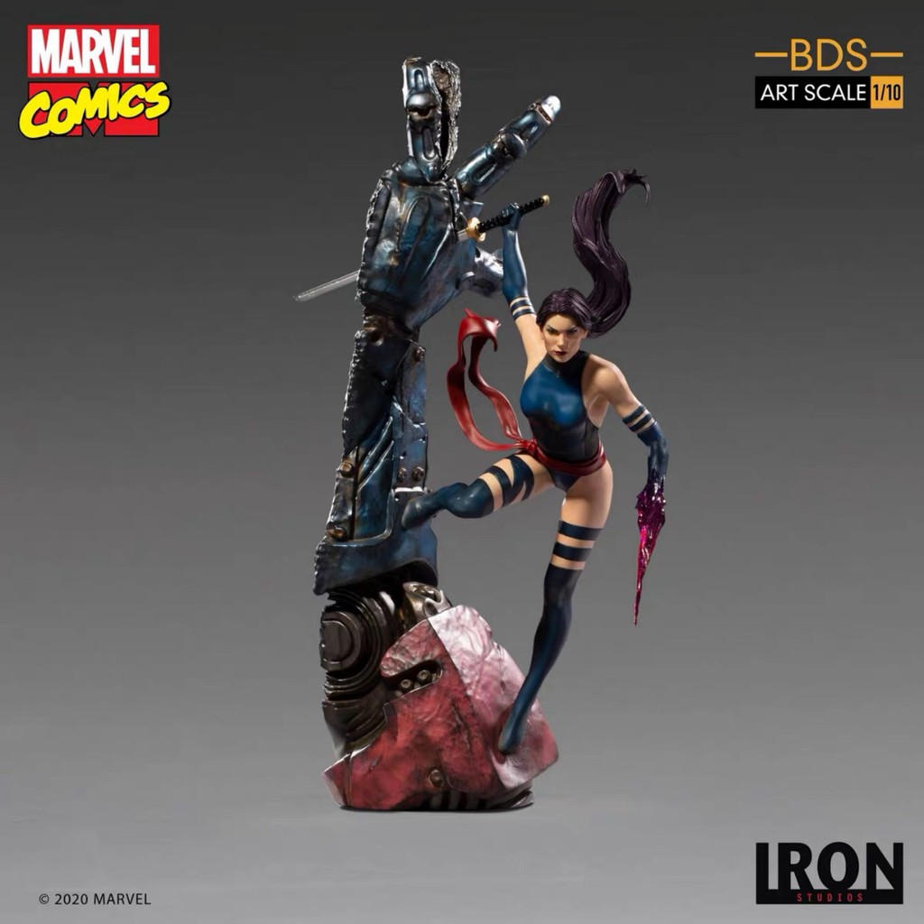 免運 Iron Studios 巴西廠x戰警系列1 10 Psylocke 靈蝶雕像手辦 蝦皮購物