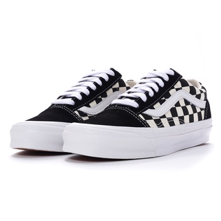 VANS VAULT OG Old Skool L 情侶款 黑白格紋 休閒鞋 板鞋 VN0A4P3X639