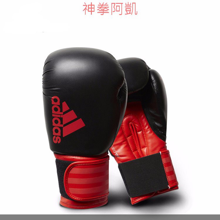 【神拳阿凱】Adidas Hybrid100 拳擊手套 黑紅