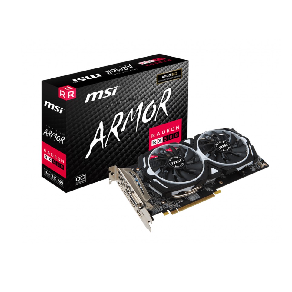 RX 580 ARMOR 4G OC  (保內/外觀油亮8.9成新)請先詢問