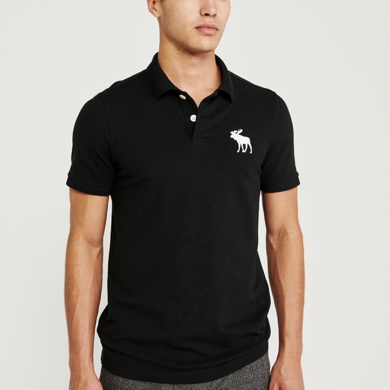 A\u0026F Abercrombie \u0026 Fitch 經典棉質Polo 衫 