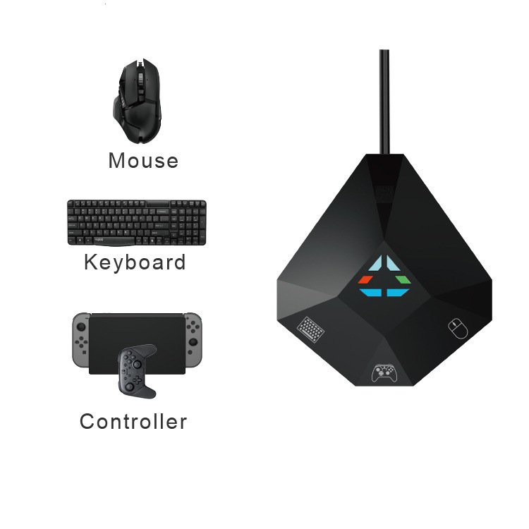 SWITCH鍵鼠轉換器PS3/PS4/xbox one/xbox 360多功能鍵盤鼠標轉換