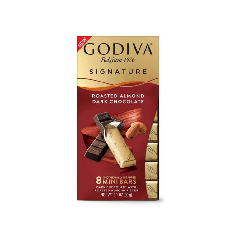 Godiva 杏仁及72/%黑巧克力90g（現貨）