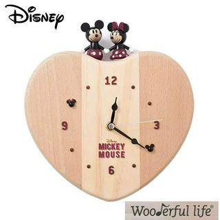 迪士尼 動態時鐘 搖擺鐘 木製掛鐘 米奇米妮時鐘 Disney 時鐘 壁掛式