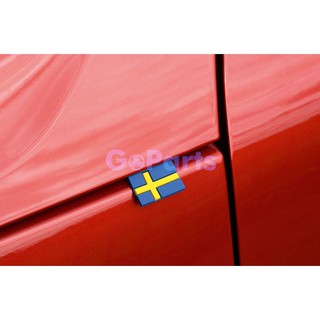[GoParts] Volvo XC40 XC60 V40 V60 S60 XC90 SAAB 瑞典 國旗 貼紙 車標
