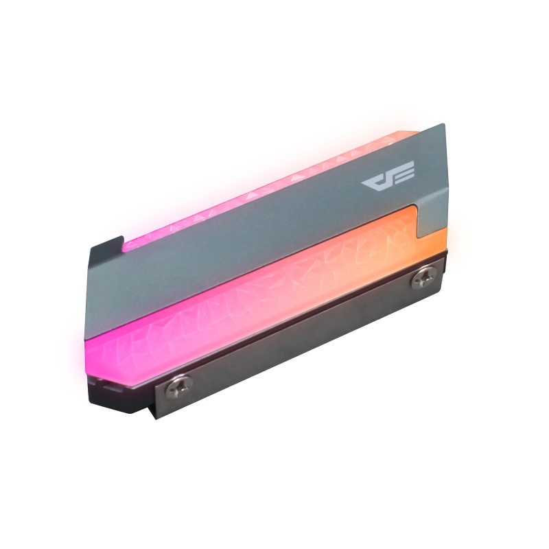 darkFlash DM4 M.2 2280 SSD Heatspreader 5V A-RGB固態硬盤散熱片 廠商直送