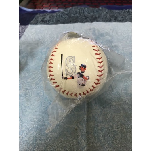 MLB 美國職棒 西雅圖水手隊 鈴木一朗 紀念球 LOGO球 肖像球 二手舊物 意者下標