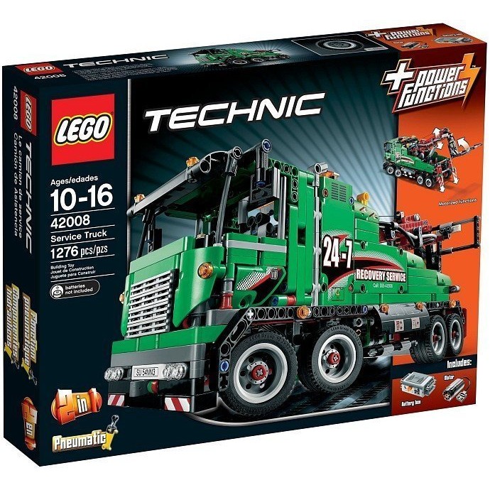 LEGO TECHNIC 科技系列 42008 工作車